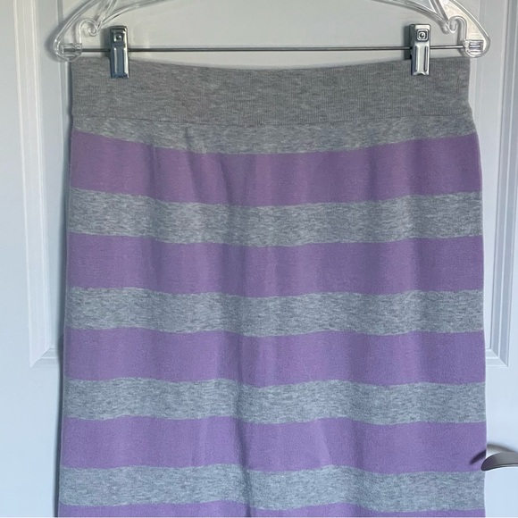 Daily Practice by Anthropologie Glens Striped Sweater Midi Skirt XL 2909 - Picture 10 of 15